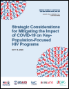 Strategic Considerations for Mitigating the Impact of COVID-19 on Key-population-focused HIV Programs