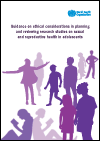 Guidance on Ethical Considerations in Planning and Reviewing Research Studies on Sexual and Reproductive Health in Adolescents