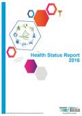 Health Status Report 2016 Ministry of Health and Medical Services - Fiji