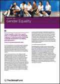 FOCUS ON: Gender Equality