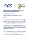 Women, Incarceration and Drug Policies in South East Asia: Promoting Humane and Effective Responses - A Policy Guide for Thailand