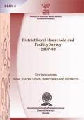 India: District Level Household and Facility Survey (DLHS-3) 2007-08, Key Indicators: States and Districts