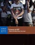 "License to Kill": Philippine Police Killings in Duterte's War on Drugs