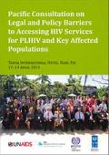 Pacific Consultation on Legal and Policy Barriers to Accessing HIV Services for PLHIV and Key Affected Populations