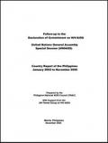 Philippines: UNGASS Country Progress Report (January 2003-November 2005)