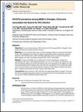 HIV/STD Prevalence among MSM in Chengdu, China and Associated Risk Factors for HIV Infection