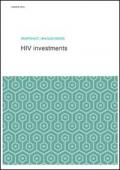 UNAIDS 2016 Snapshot: #HLM2016AIDS - HIV Investments
