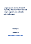 A Rapid Assessment of Multi-month Dispensing of Antiretroviral Treatment and Pre-exposure Prophylaxis the Asia-Pacific Region