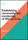 Establishing Community-led Monitoring of HIV Services — Principles and Process