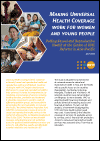 Policy Brief: Making Universal Health Coverage Work for Women and Young People