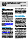 Home Care for Patients with COVID-19 Presenting with Mild Symptoms and Management of Their Contacts